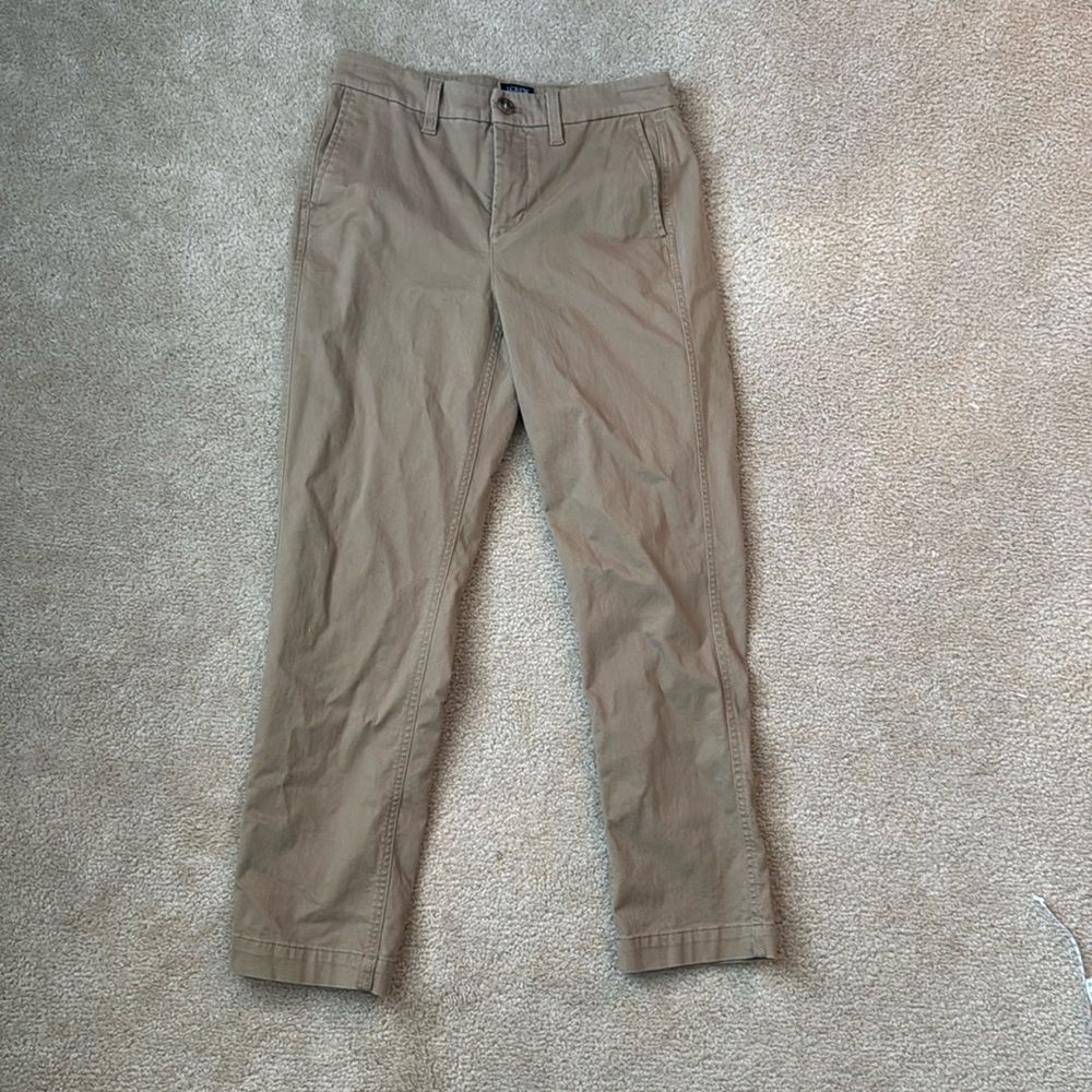 High-rise girlfriend chino pant